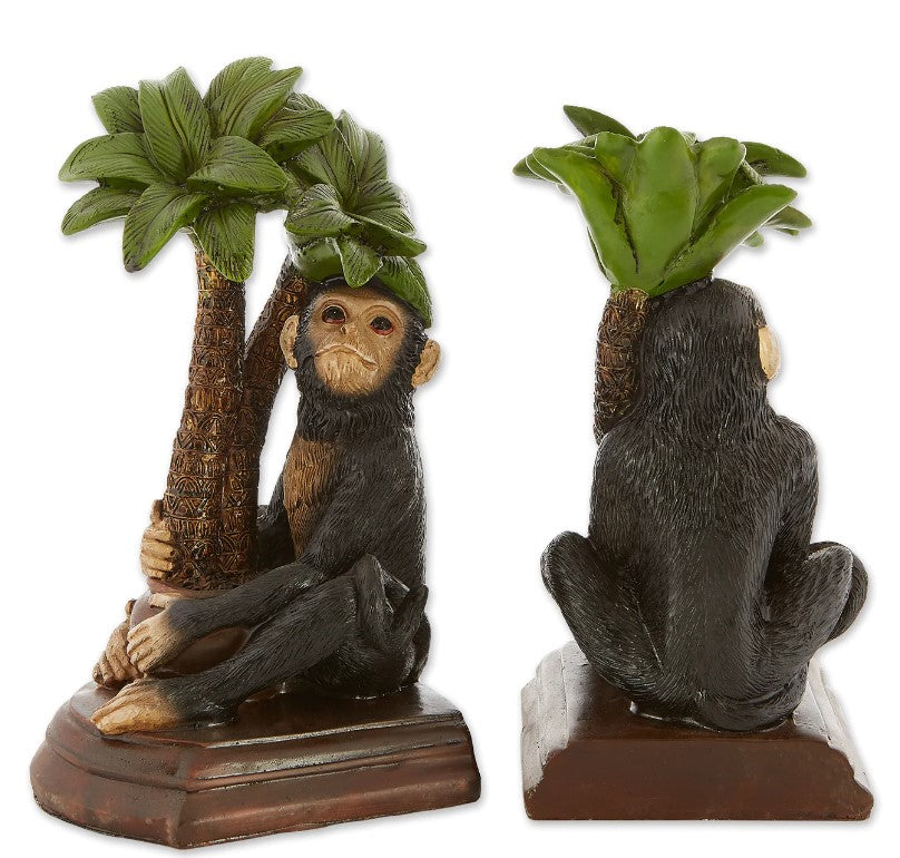 Monkey Bookends Set of 2 Home Decor