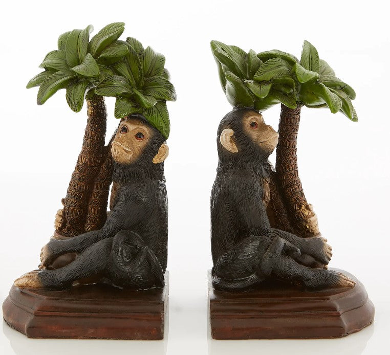 Monkey Bookends Set of 2 Home Decor