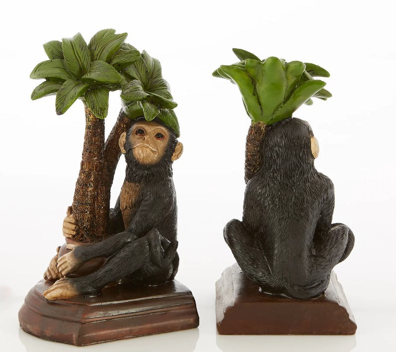 Monkey Bookends Set of 2 Home Decor