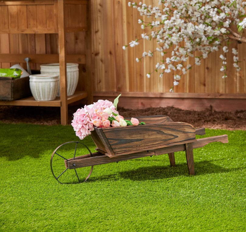 Country Flower Garden Cart Planter