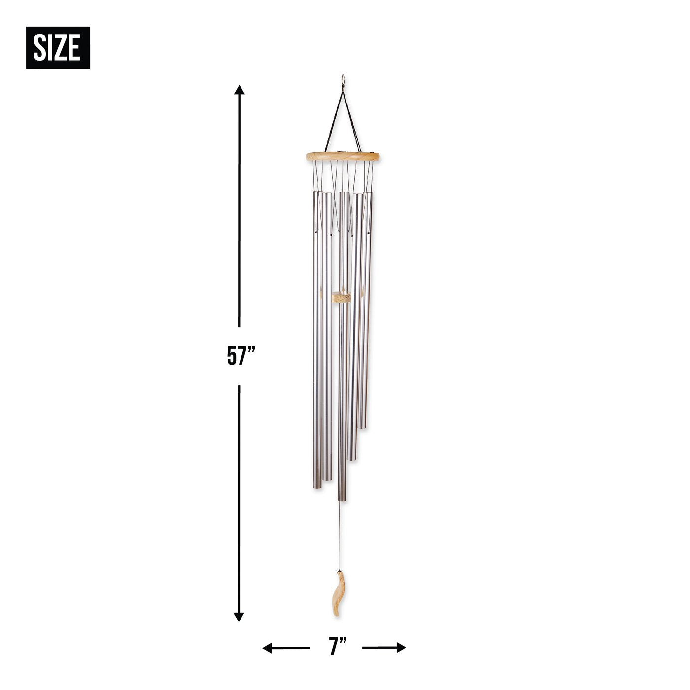 Grand Vista Wind Chimes Garden Decor
