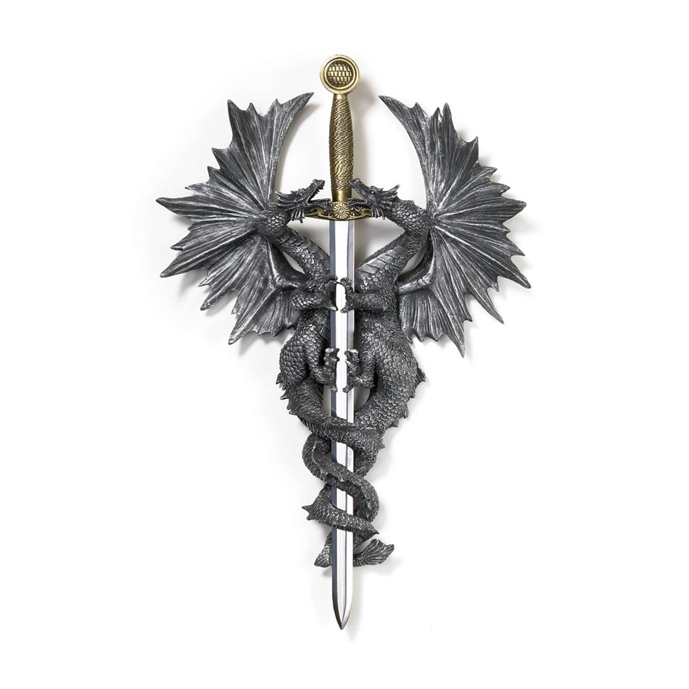 Dragon Dagger Wall Plaque Myth Fantasy and Legend Collectible Home Decor