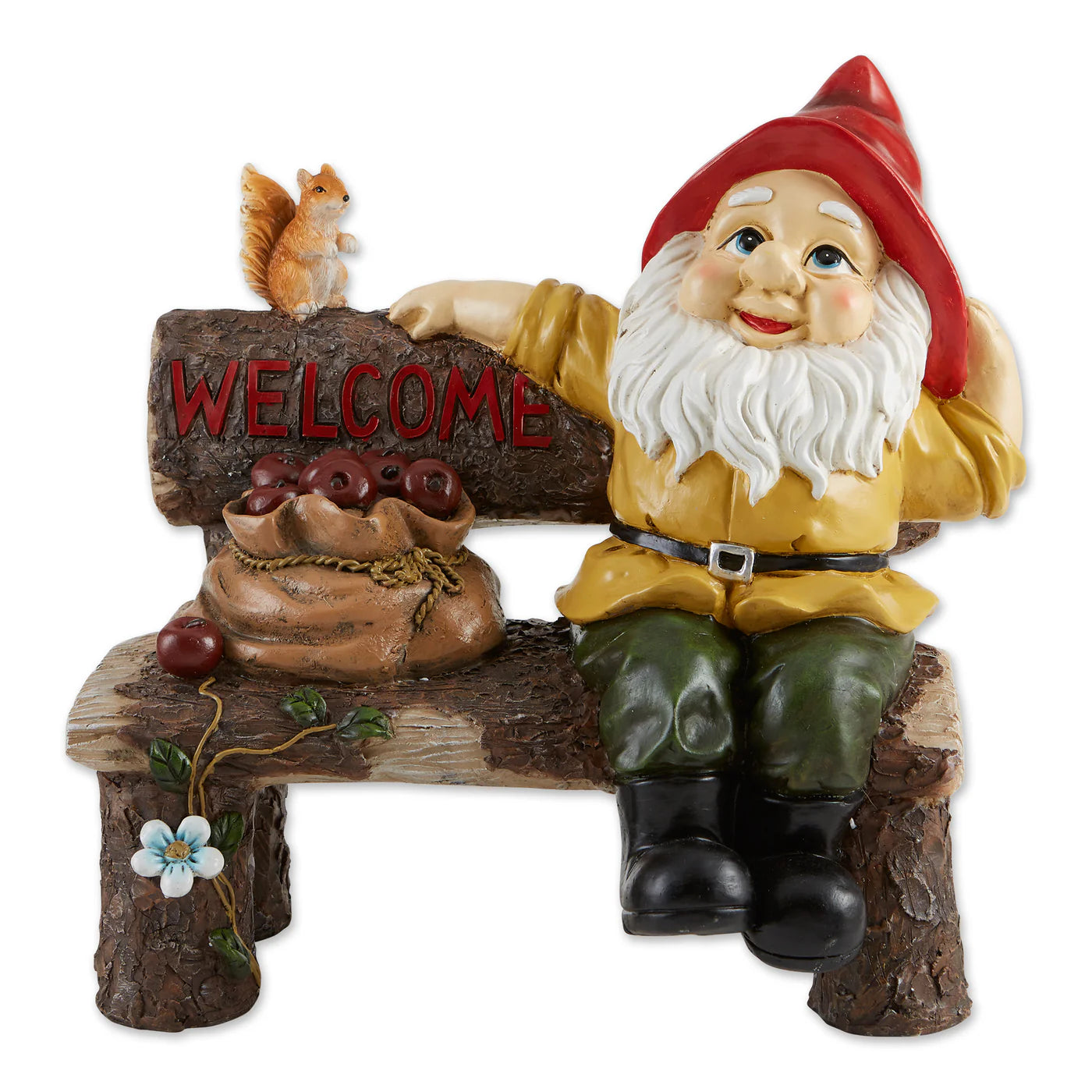 Garden Gnome Greeting Sign Outdoor Indoor Decor