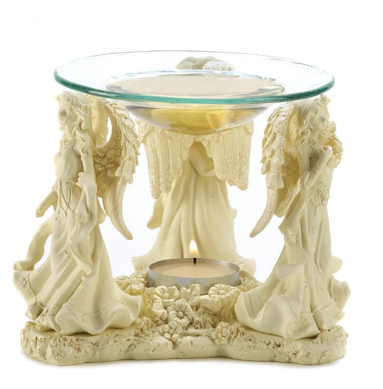 Angelic Trio Oil Warmer Home Decor