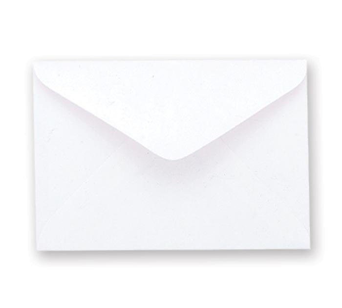 white envelope