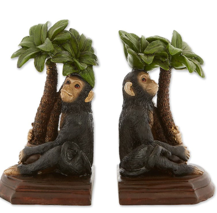 Monkey Bookends Set of 2 Home Decor