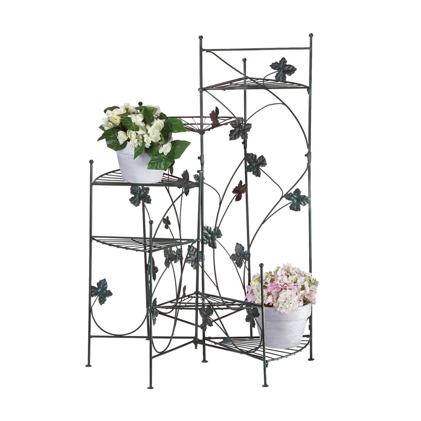 Ivy Design Iron Staircase Plant Stand Garden Home Decor