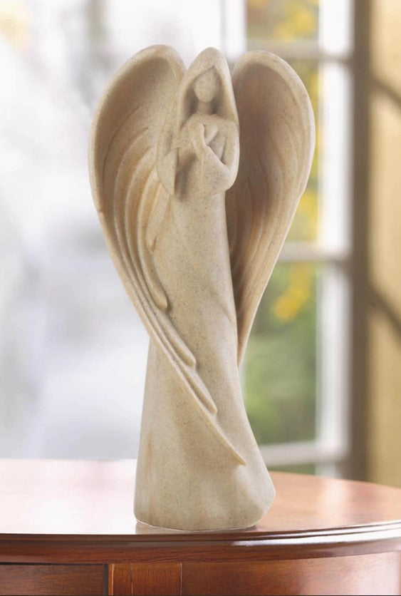 Desert Angel Figurine Spiritual Decoration Over 9 Inches Tall Home Decor